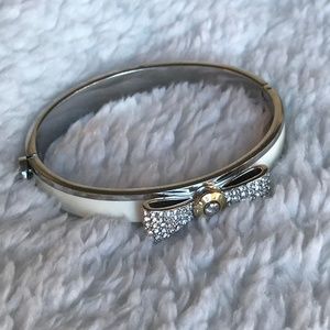 Henri Bendel Crystal Bow Bracelet